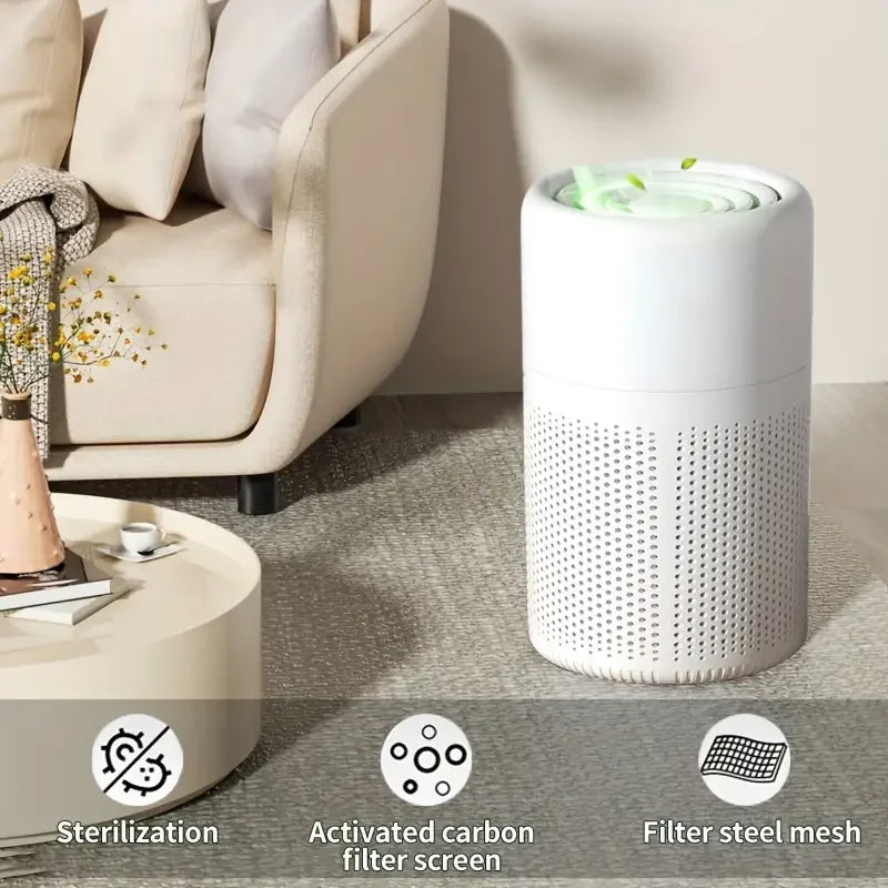 HEPA Air Purifier with Scented Sponge for Home & Office